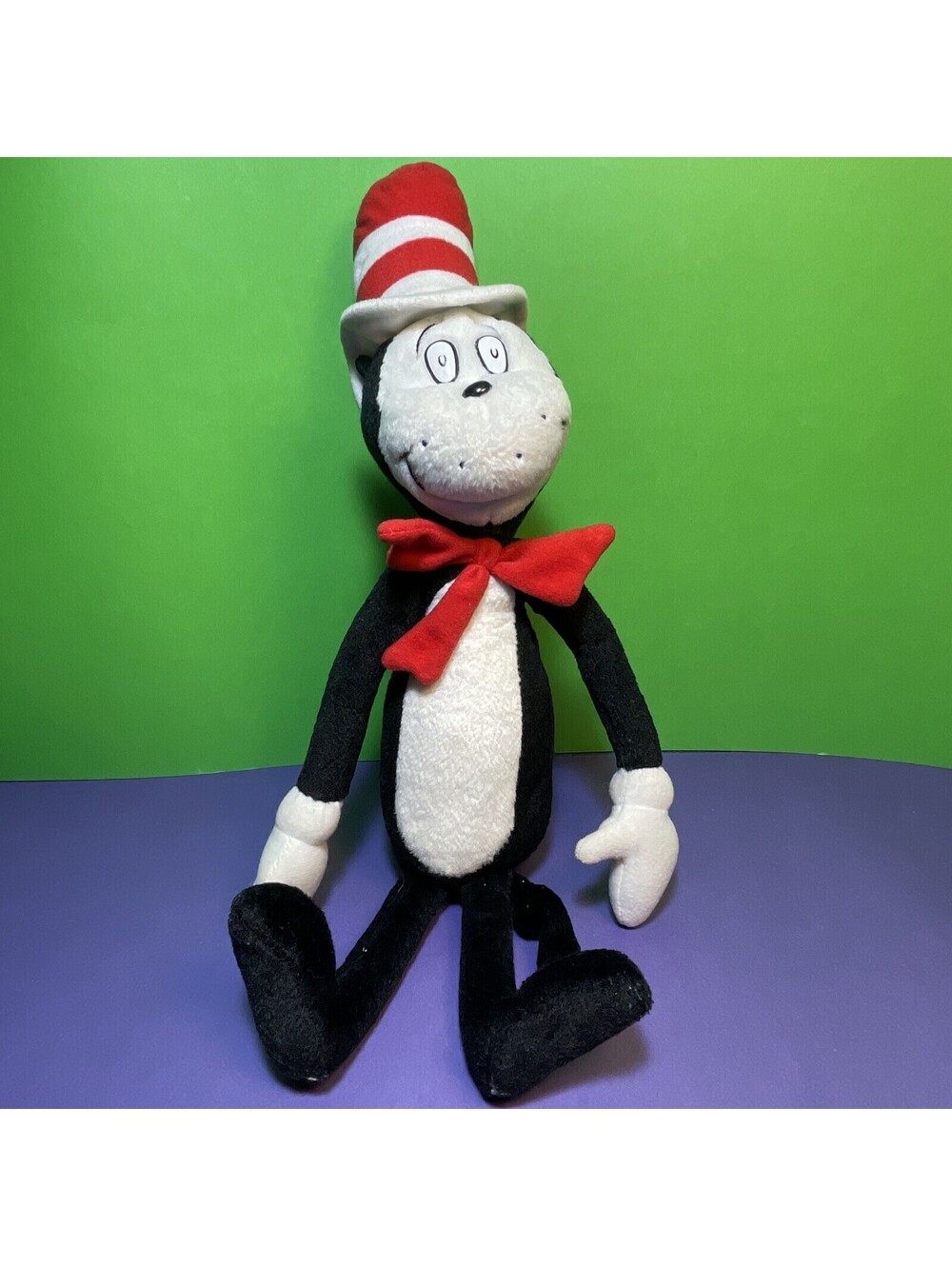 Dr Seuss CAT IN THE HAT Plush Toy Official Movie Merchandise 2003 Universal